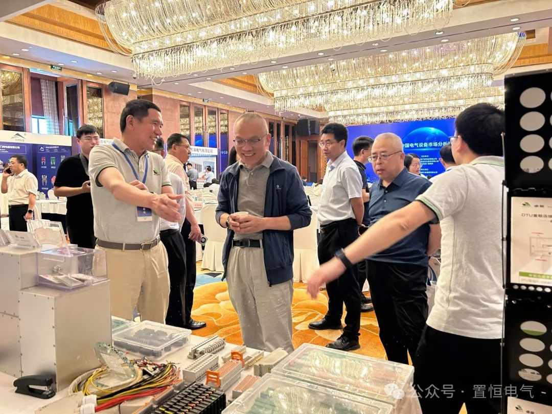 展會(huì)直擊丨2024中國(guó)電氣設(shè)備市場(chǎng)分析研討會(huì)：置恒榮獲先進(jìn)單位稱號(hào)(圖6)