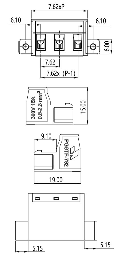 穿墻端子系列PGSTF-762(圖1)