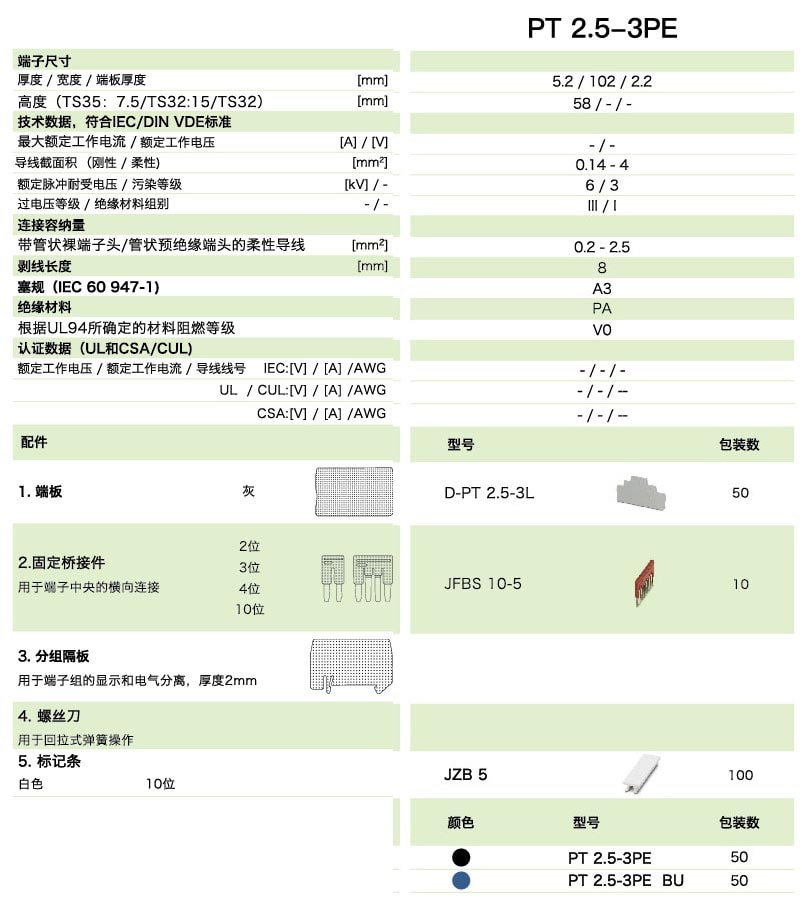 PT直插式系列PT 2.5-3PE(圖1)