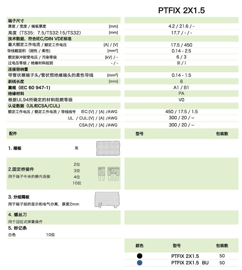 PT直插式系列PTFIX 2X1.5(圖1)